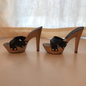 Sexy Casadei Wedges - St. Tropez Style in Black